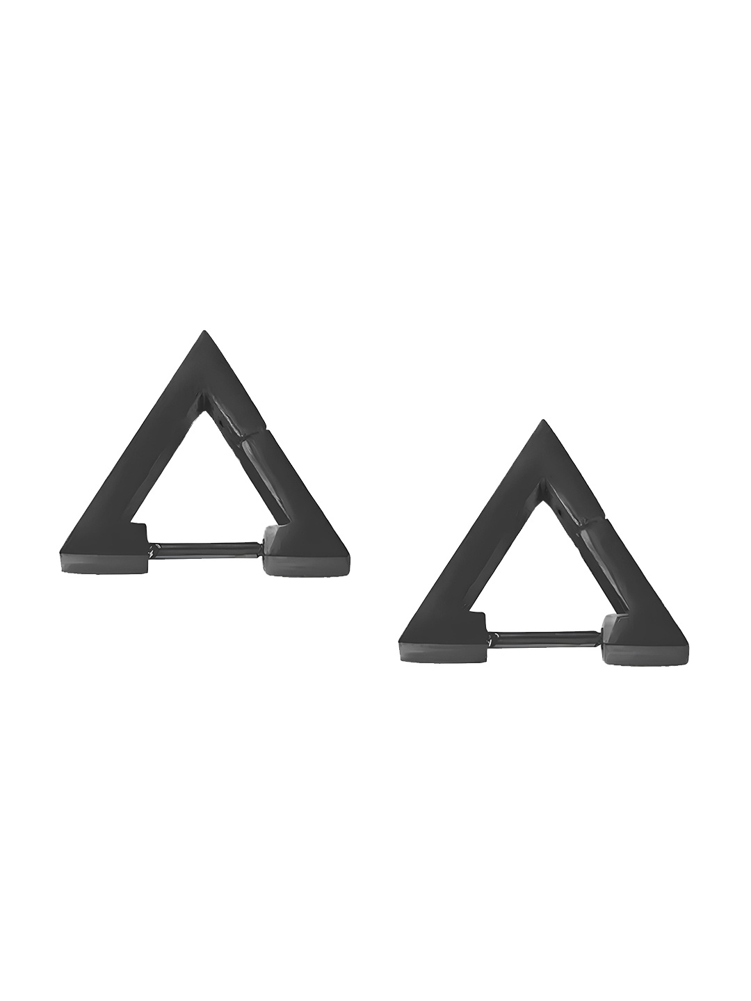 

KARISHMA KREATIONS Contemporary Studs Earrings, Black