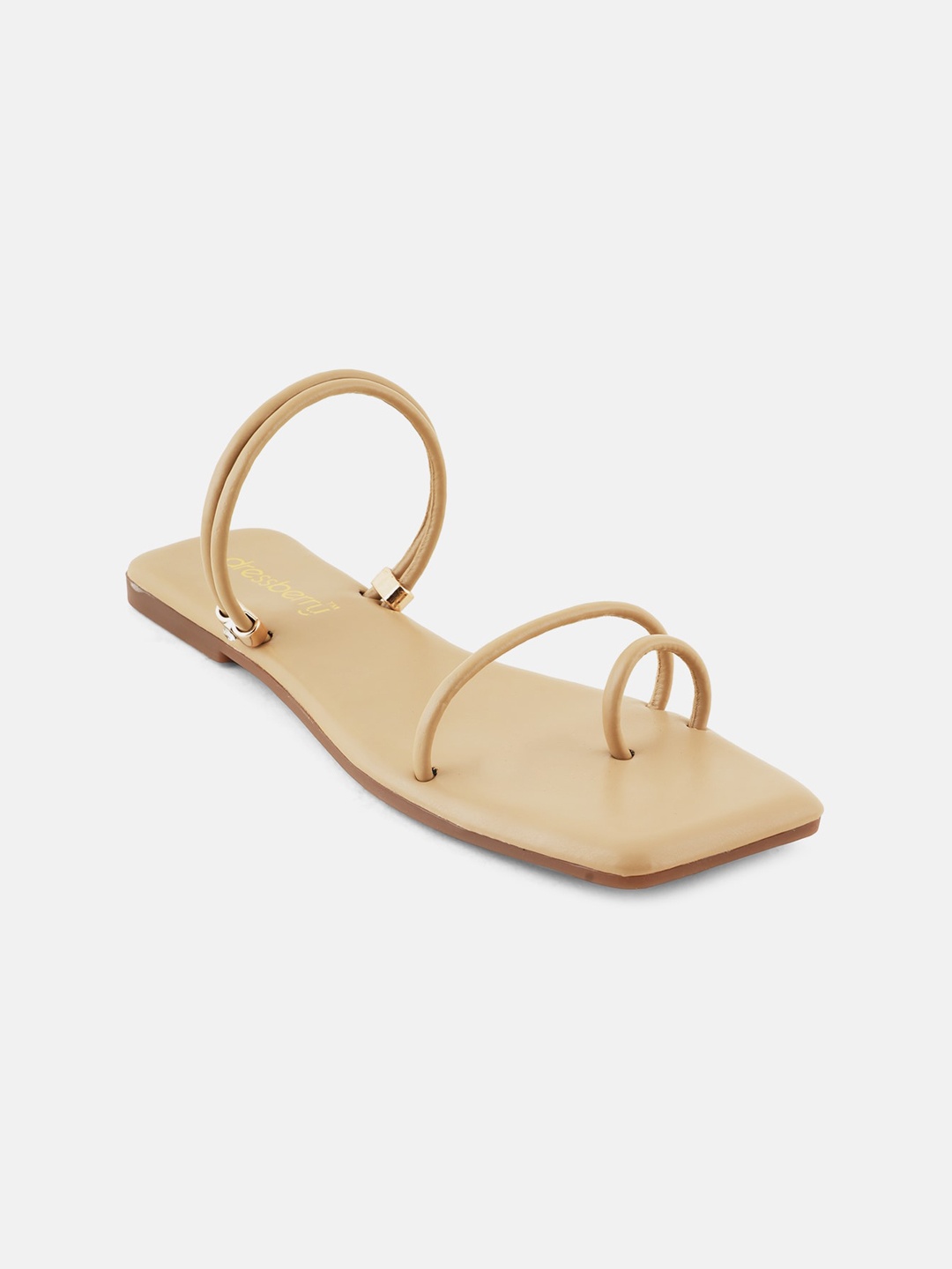 

Lavie Strappy One Toe Flats, Gold