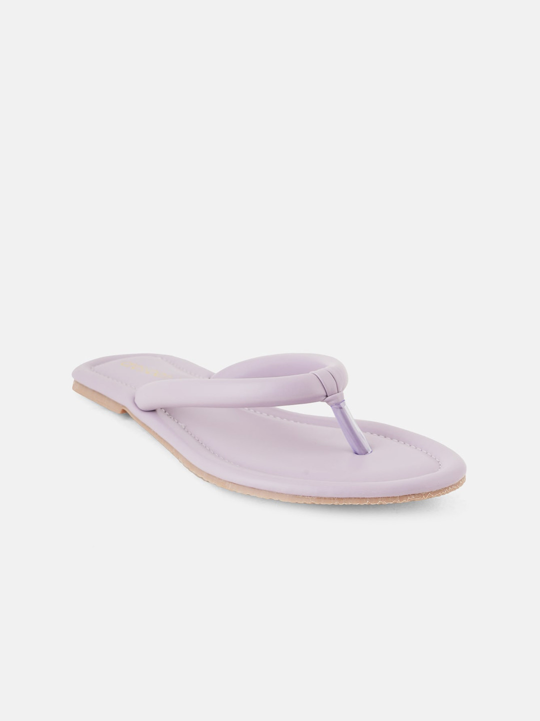 

DressBerry Lavender No Back Strap Open Toe Flats