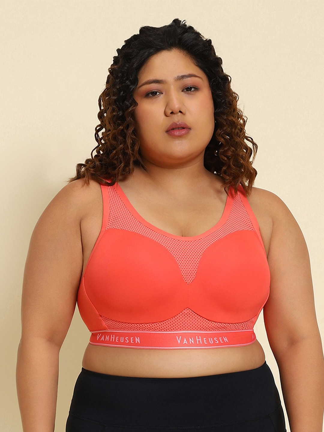 

Van Heusen Full Coverage Lightly Padded Bra, Orange