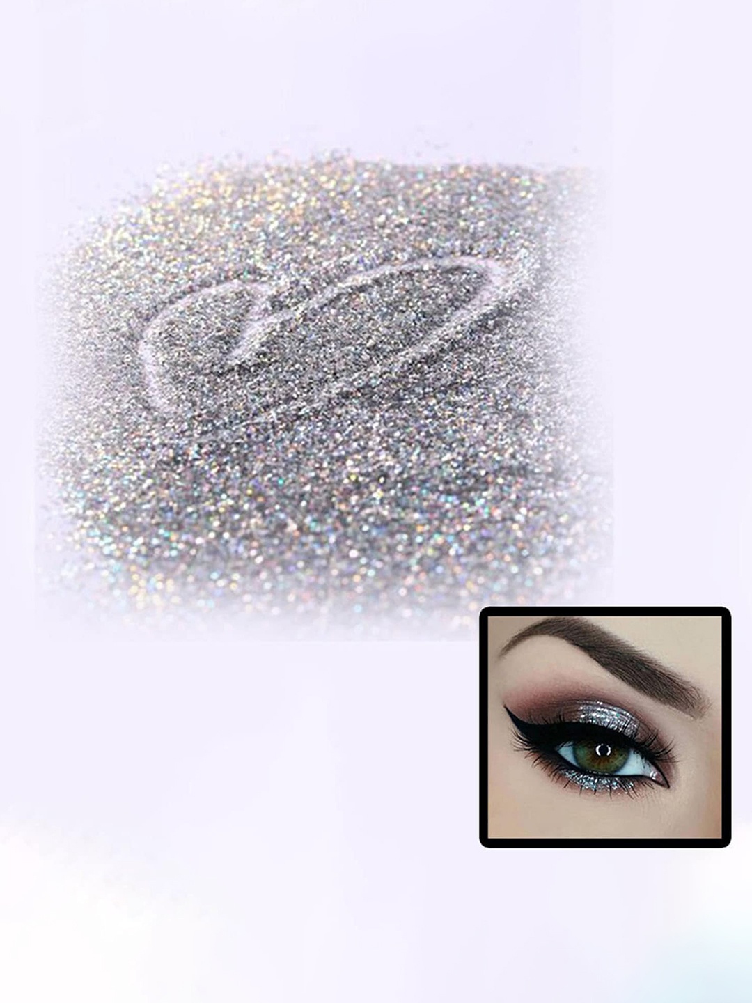

Veoni BELLE Professional Cosmetics Pigment Loose Powder Eyeshadow 5g - Diamond Starlit 18, Grey
