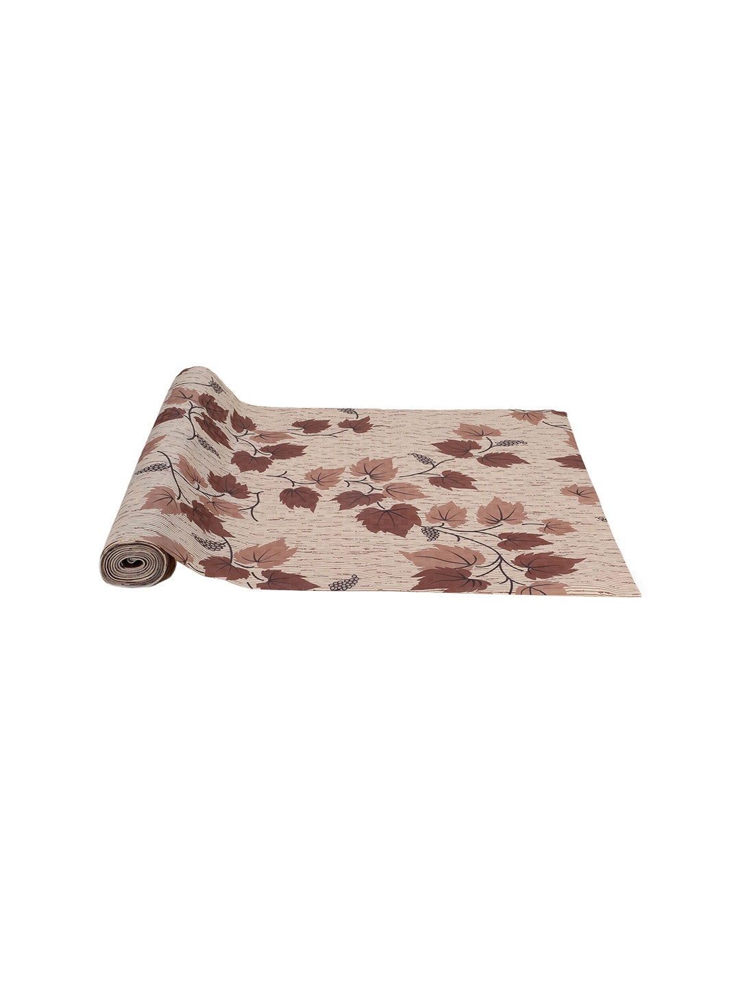 

Dakshya Industries Brown Printed Anti Slip Self Cover Roll 10 m