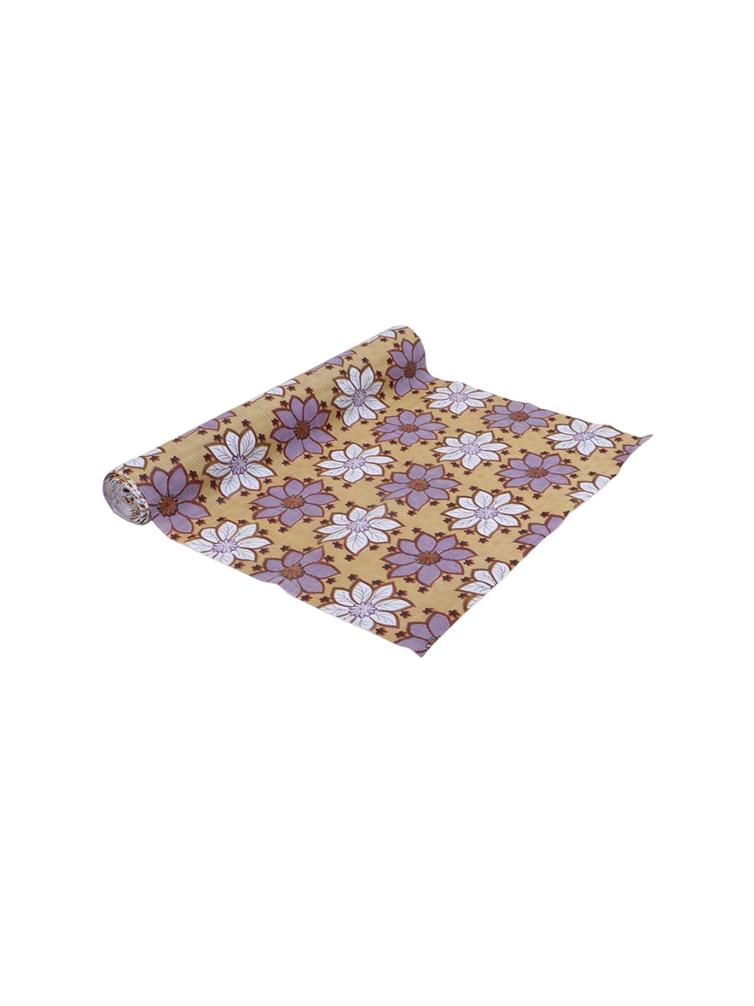 

Dakshya Industries Beige & White Star Printed Anti Slip Self Cover Roll - 10m