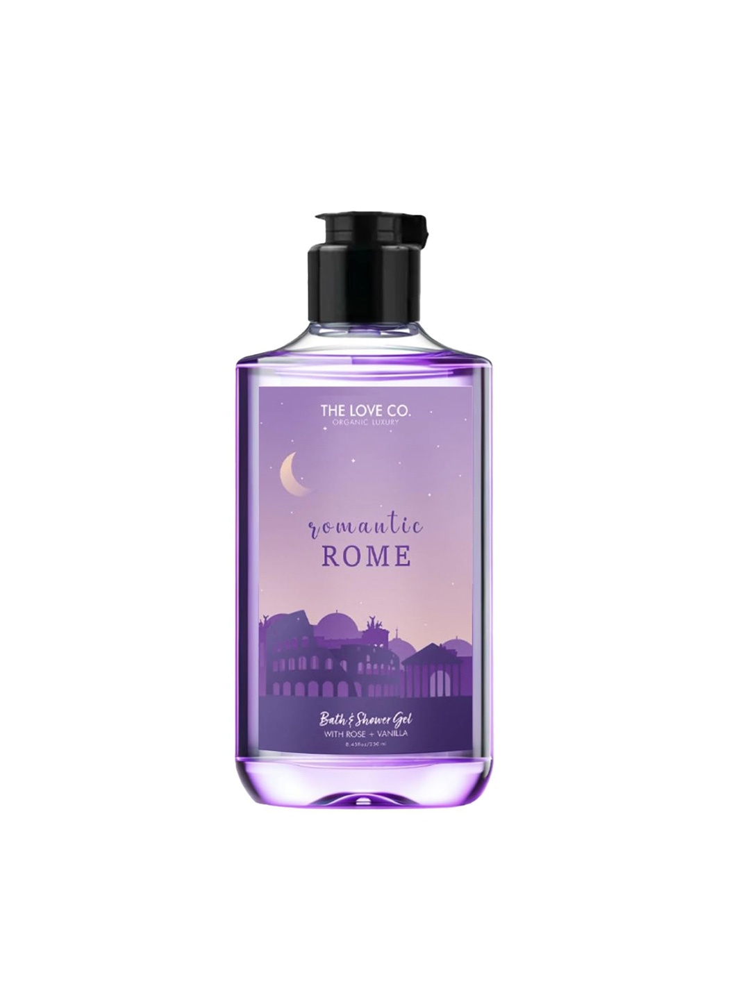 

The Love Co Romantic Rome Bath & Shower Gel - 250ml, Purple