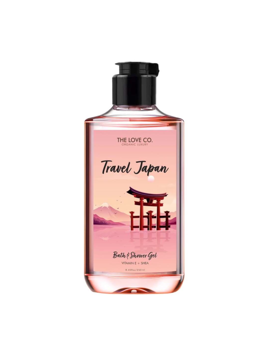 

The Love Co Travel Japan Body Wash With Vitamin E & Jojoba Oil - 250ml, Peach