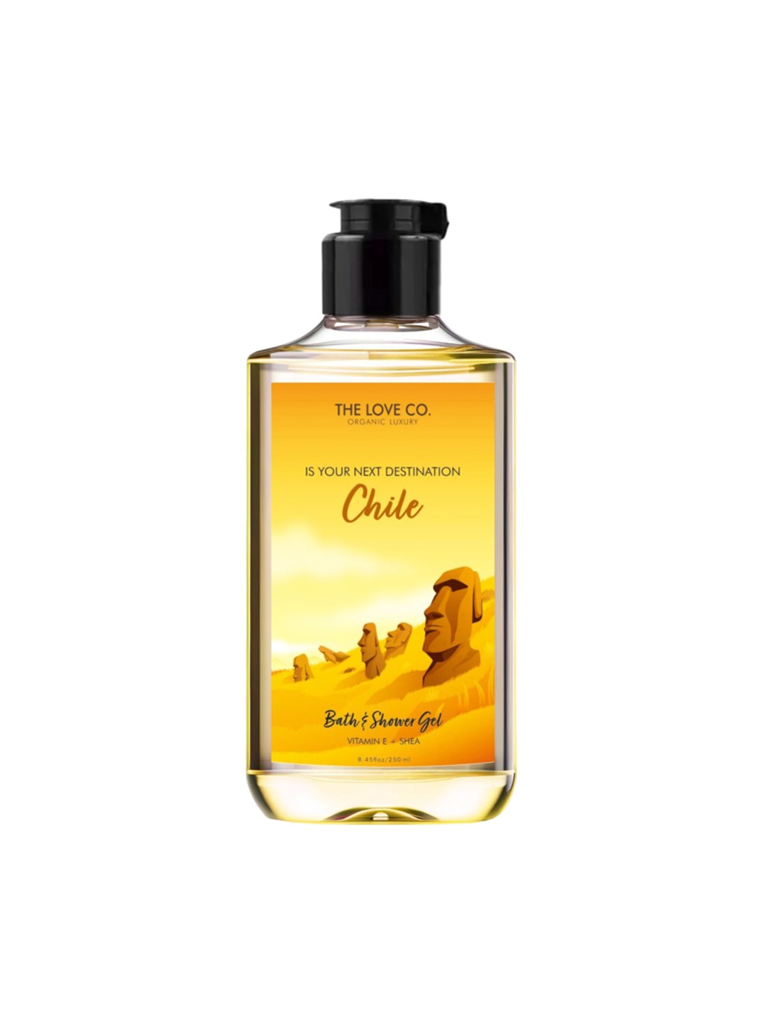 

The Love Co Chile Bath & Shower Gel - 250ml, Yellow