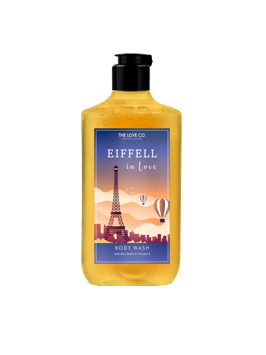 

The Love Co Luxury Eiffell In Love Body Wash - 250ml, Yellow