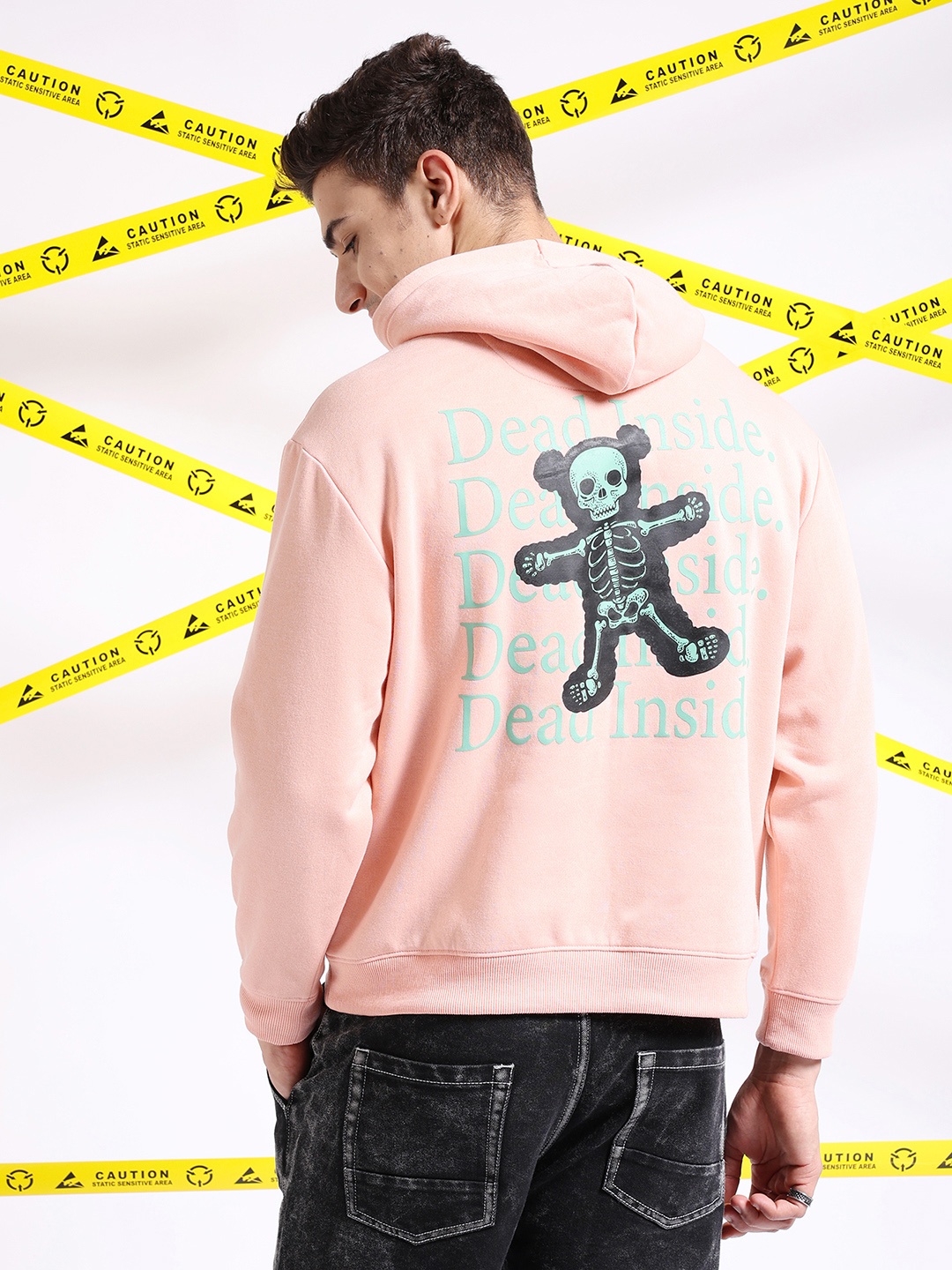 

The Indian Garage Co Graphic Hooded Pullover, Pink