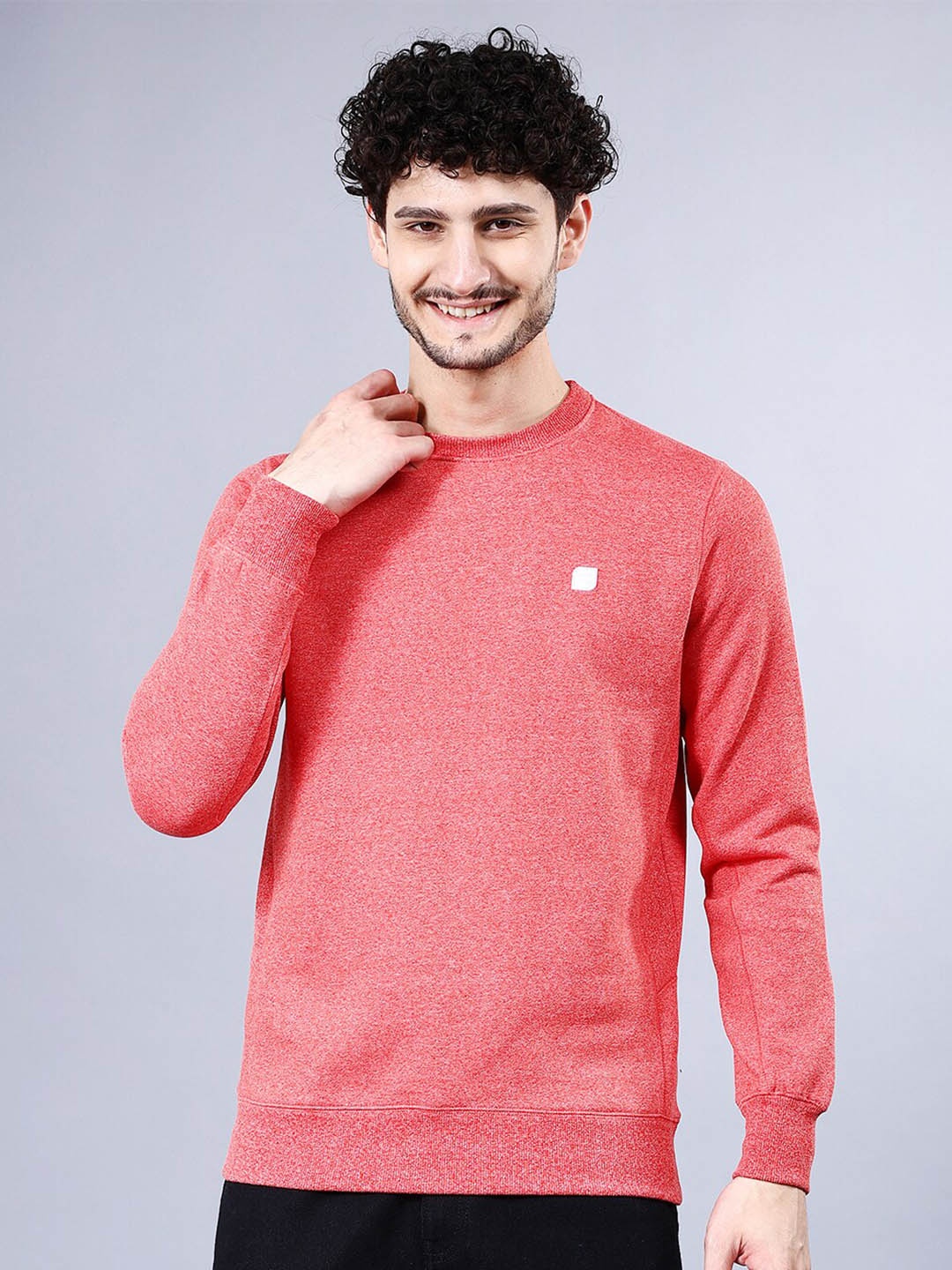 

The Indian Garage Co Round Neck Sweatshirt, Orange