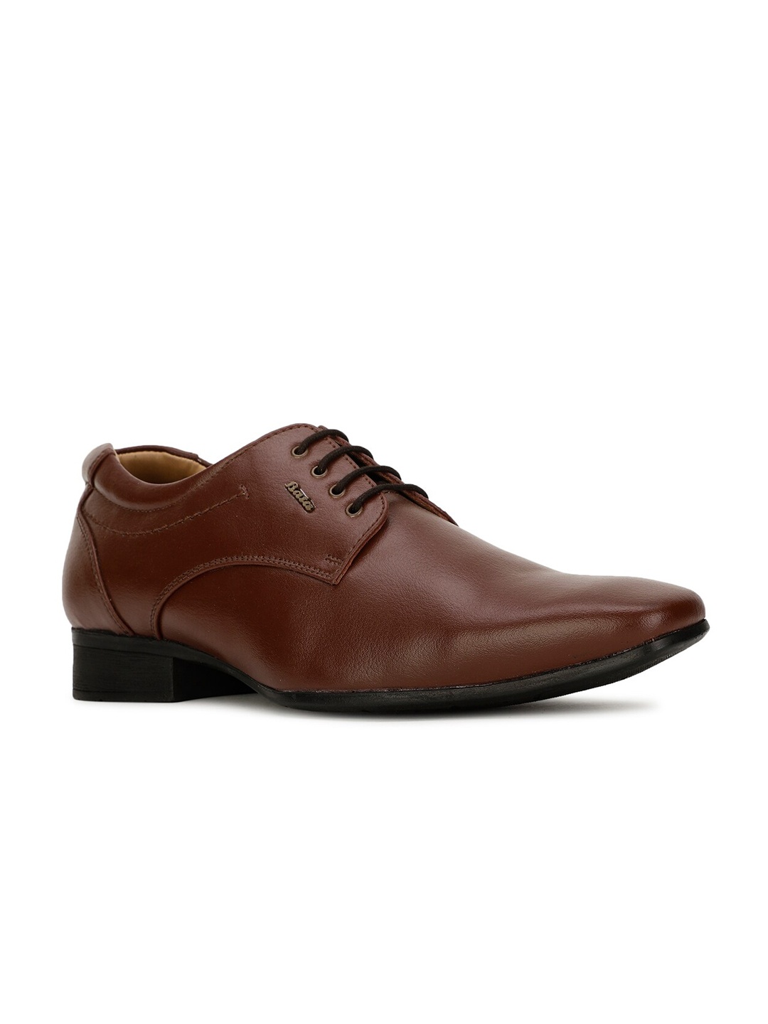 

Bata Men Textured Formal Derbys, Brown