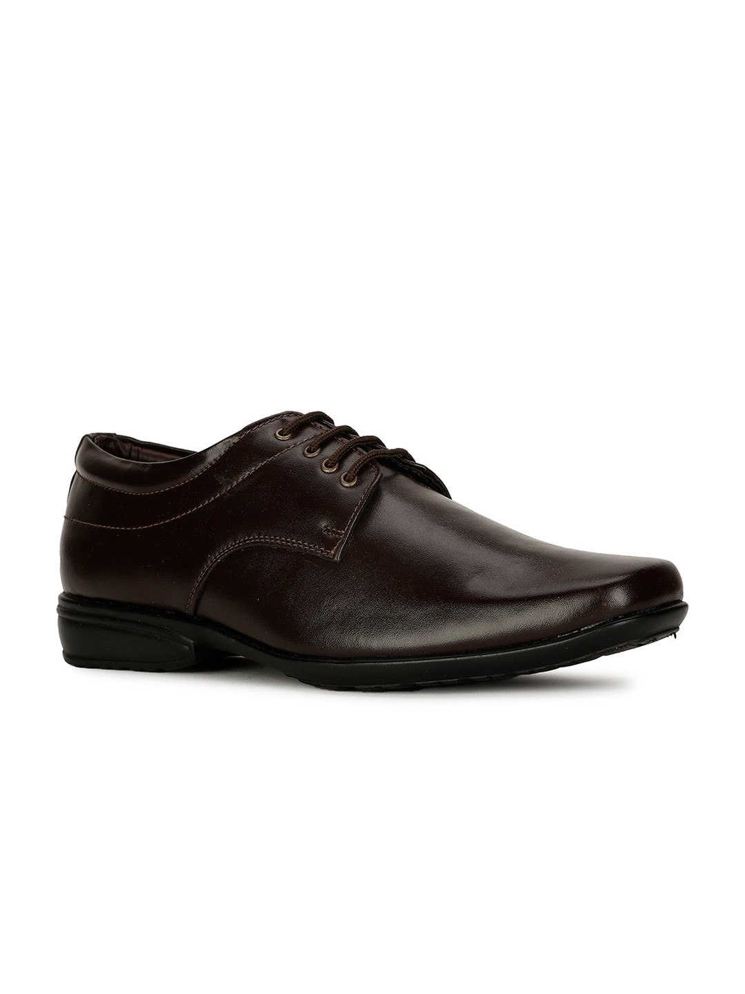 

Bata Men Textured Formal Derbys, Brown