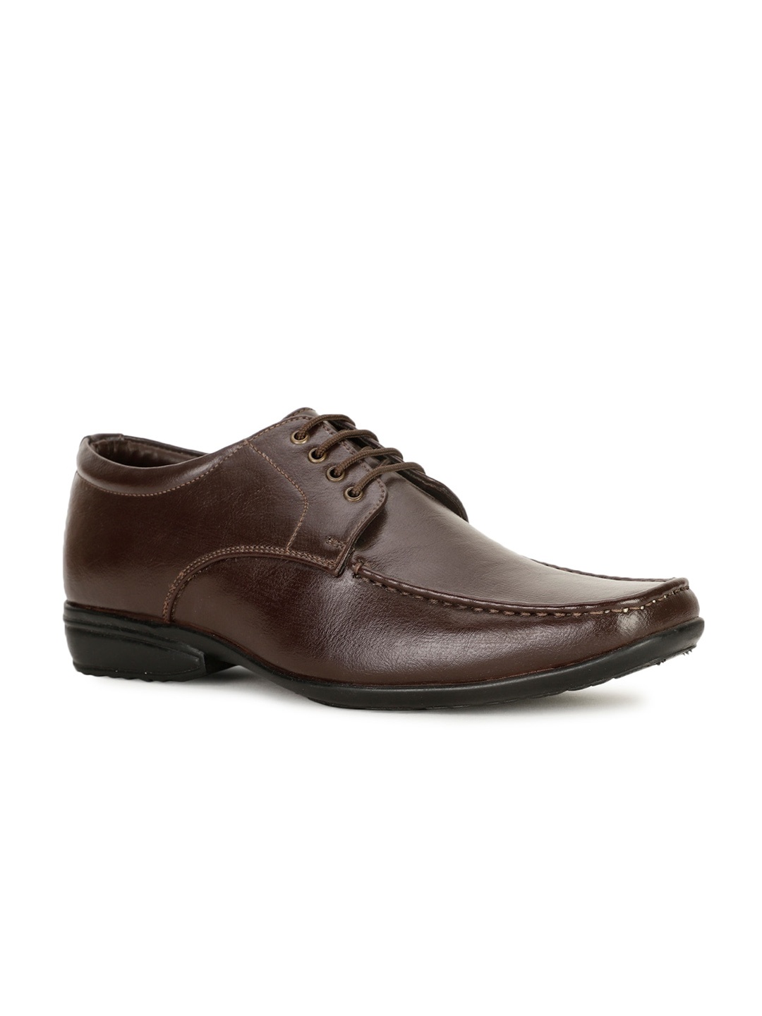 

Bata Men Textured Formal Derbys, Brown