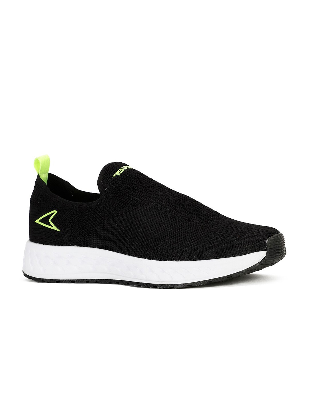 

Power Men Textile Running Shoes, Black