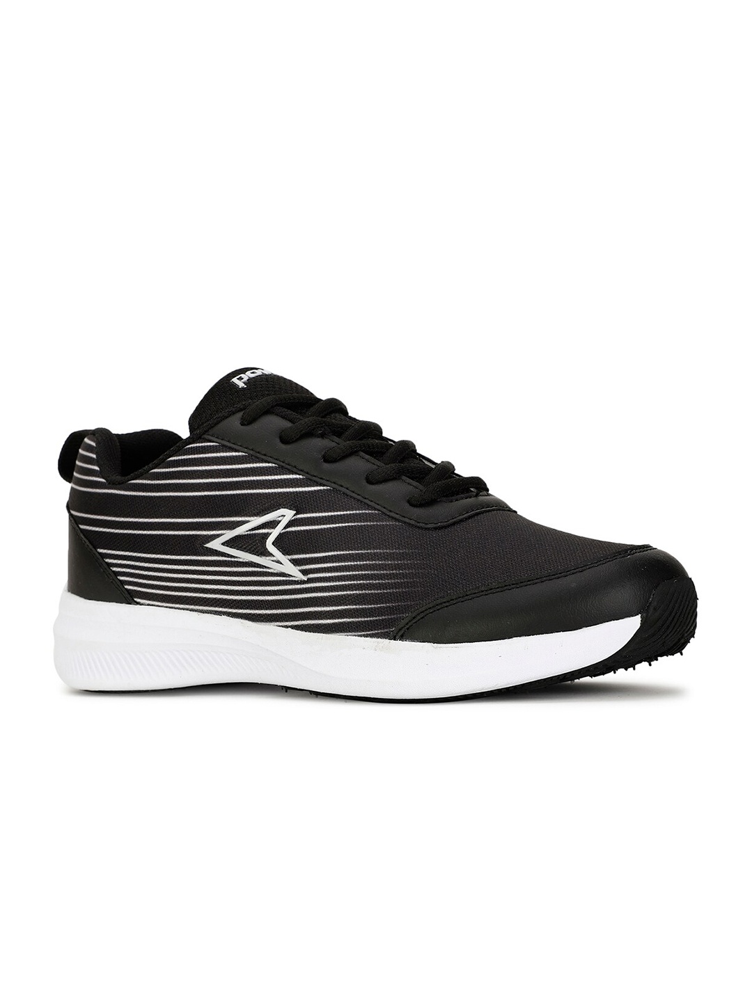 

Power Men Edward Lace-Up Running Shoes, Black