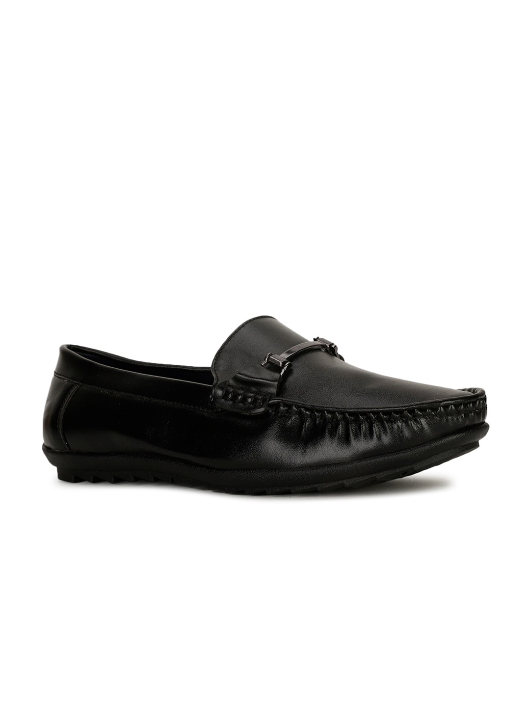 

Bata Men Mario Slip-On Horsebit Loafers, Black