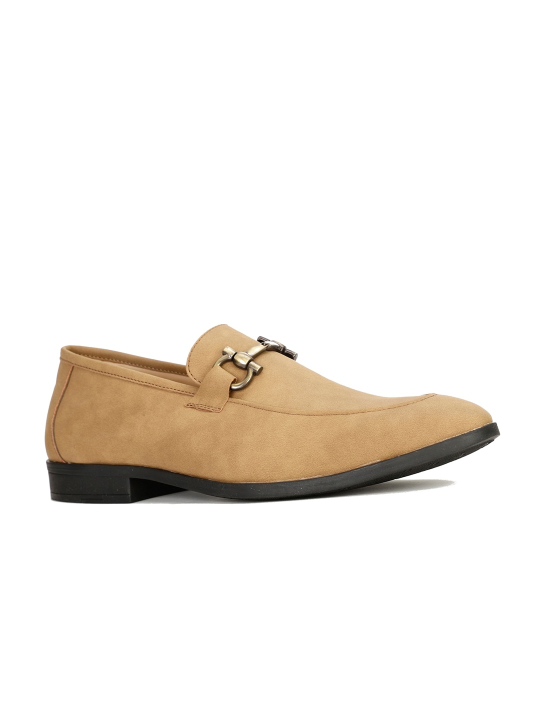 

Bata Men Addy Slip-On Horsebit Loafers, Tan