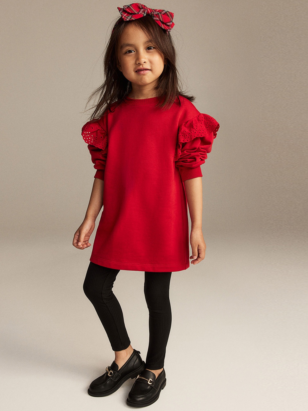 

H&M Girls 2-Piece Printed Set, Red
