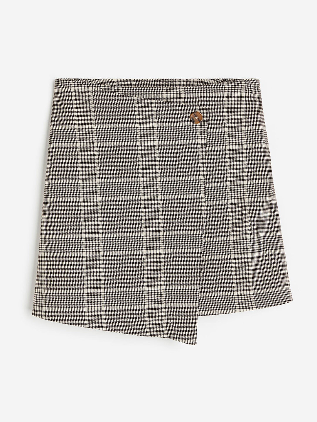 

H&M Girls Wrap Skirt, Brown