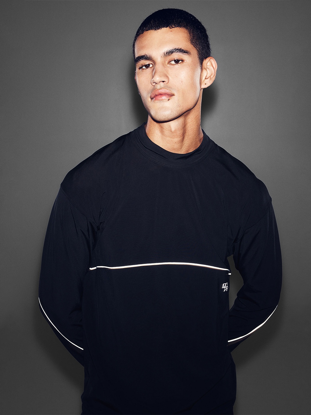 

H&M DryMove Warm Running Sweatshirt, Black