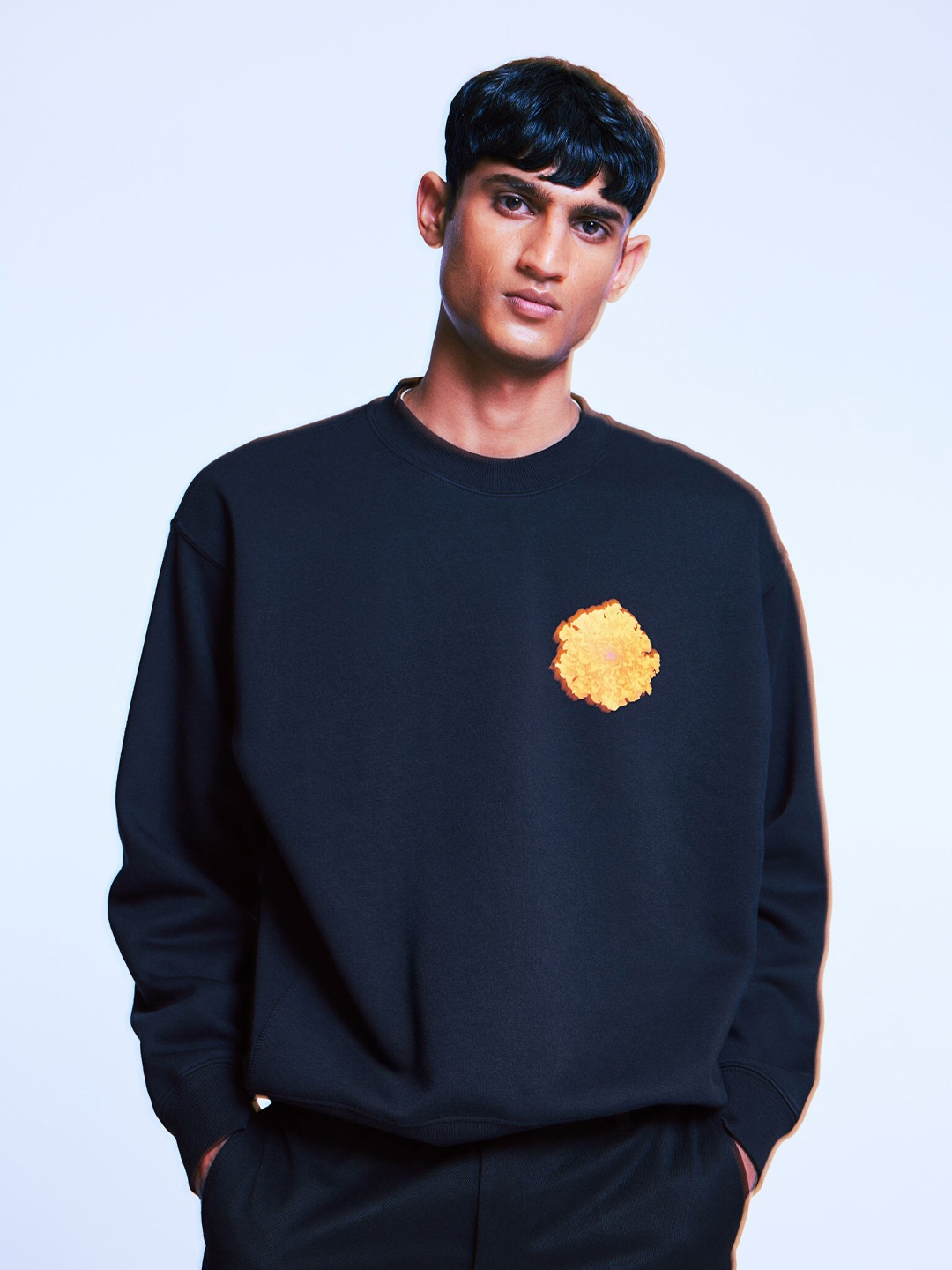 

H&M Relaxed Fit Sweatshirt, Black