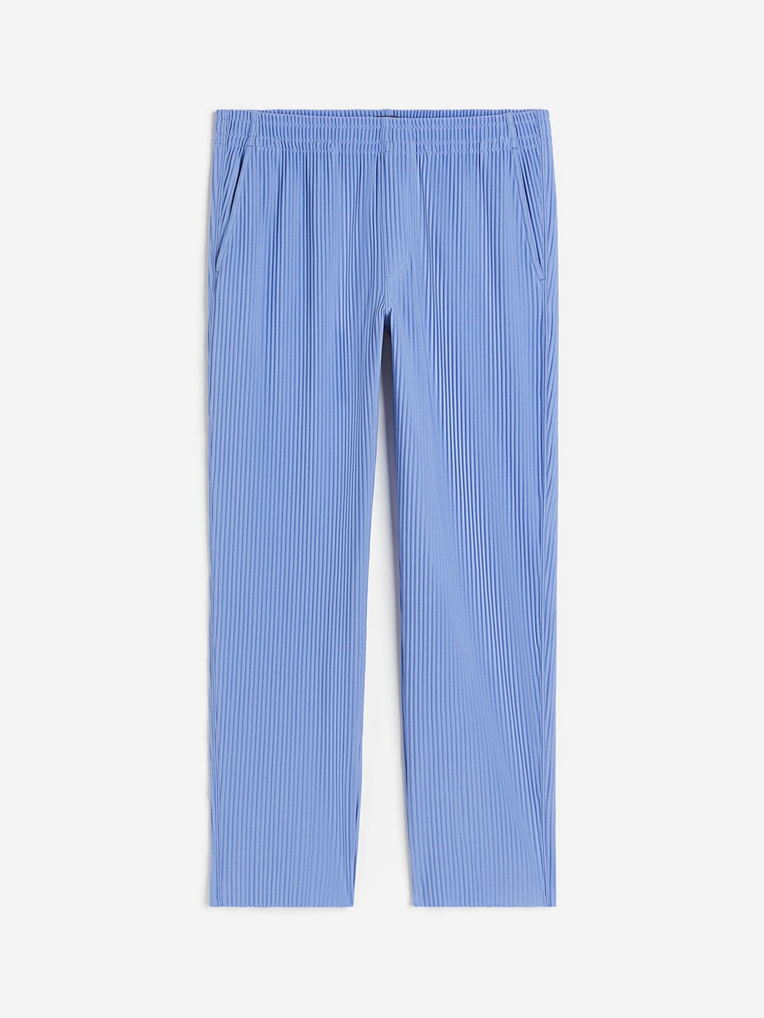 

H&M Men Regular Fit Pleated Joggers, Black