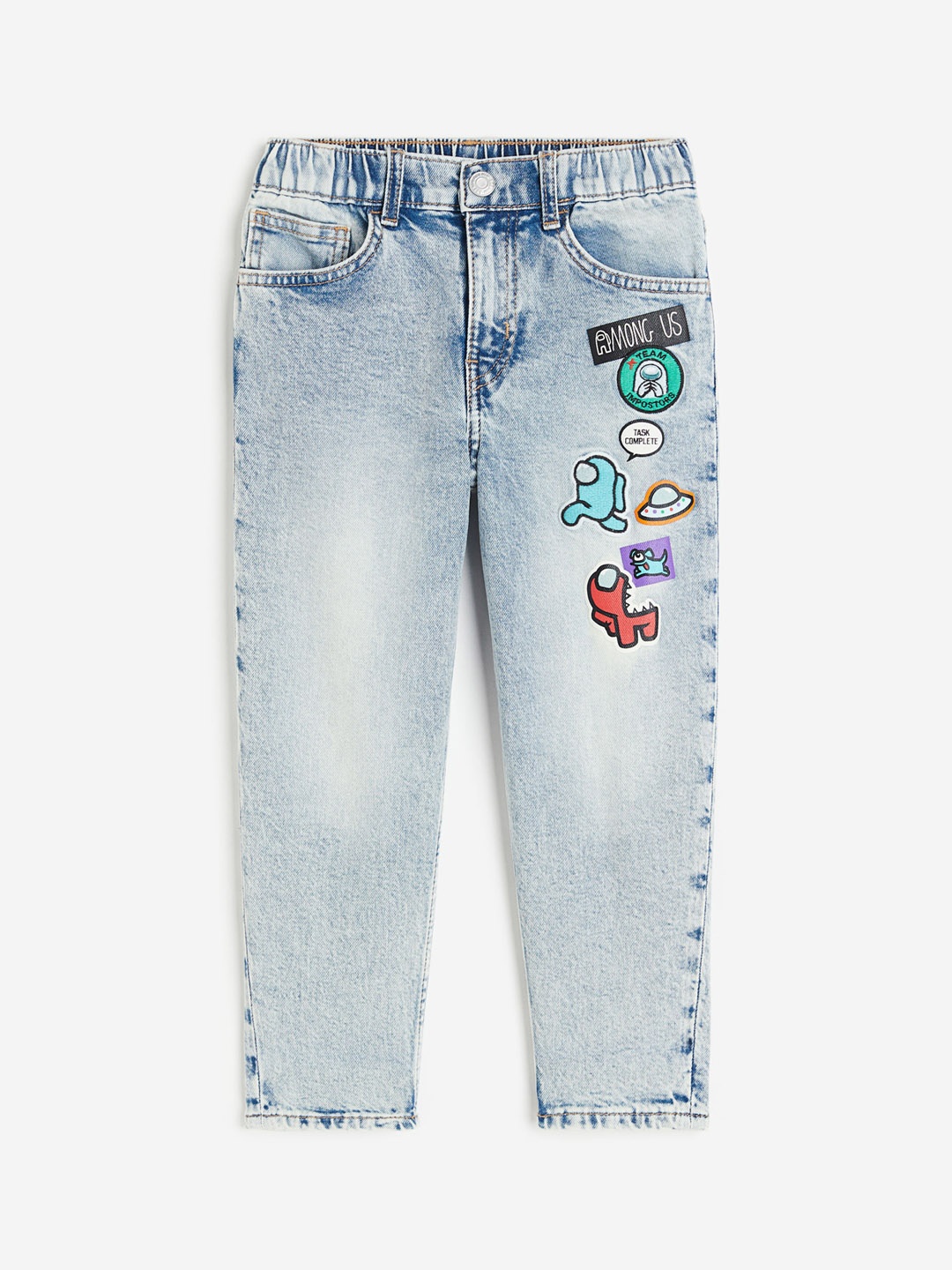 

H&M Boys Loose Fit Jeans, Blue