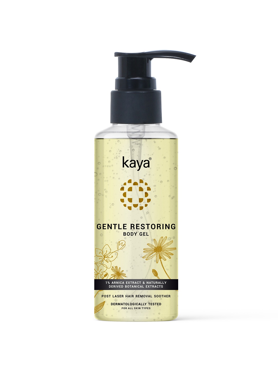 

Kaya Gentle Restoring Body Gel with Arnica Extract Reduces Redness & Inflammation - 200ml, Yellow