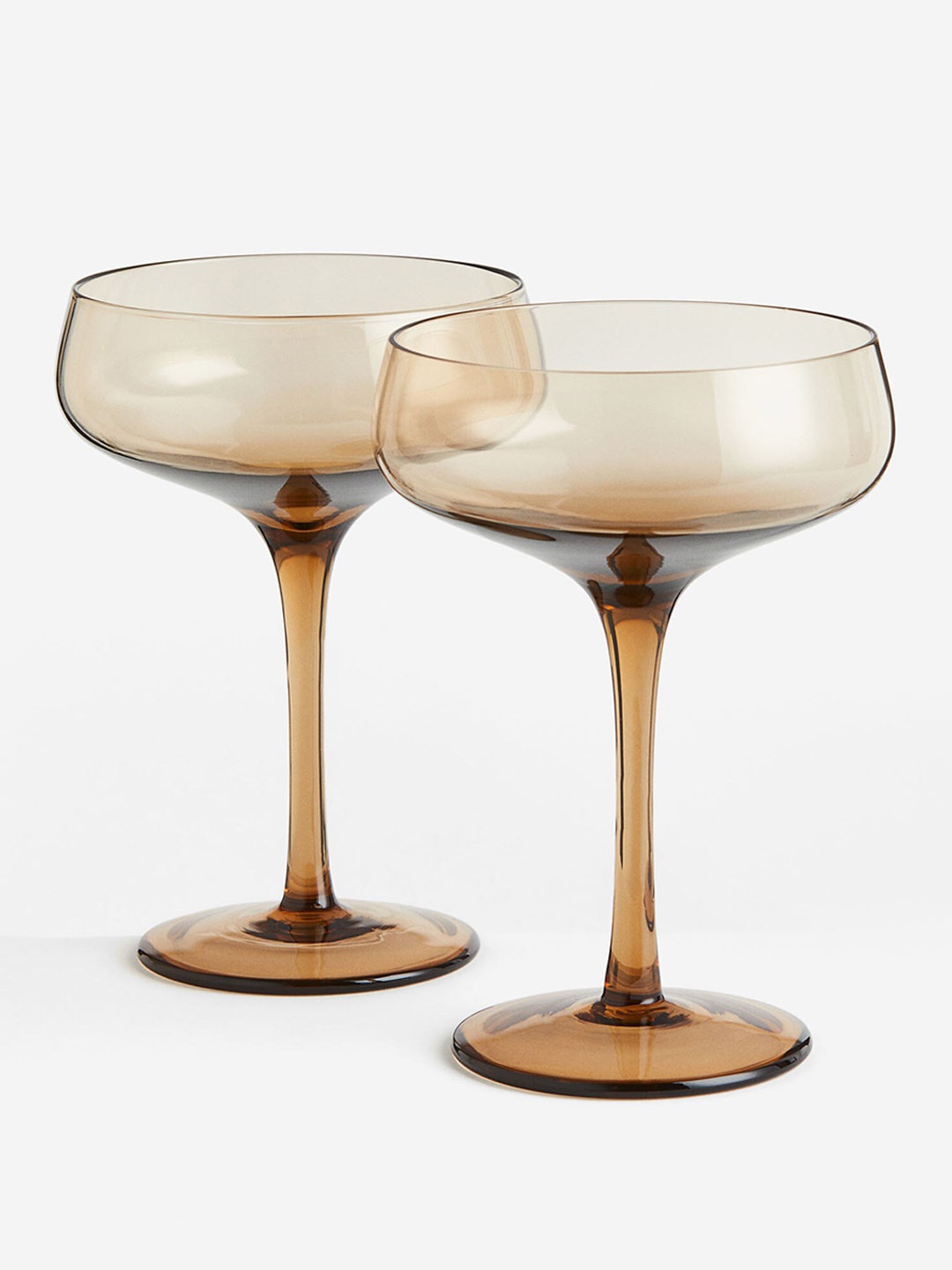 

H&M Beige 2-Pack Champagne Coupes