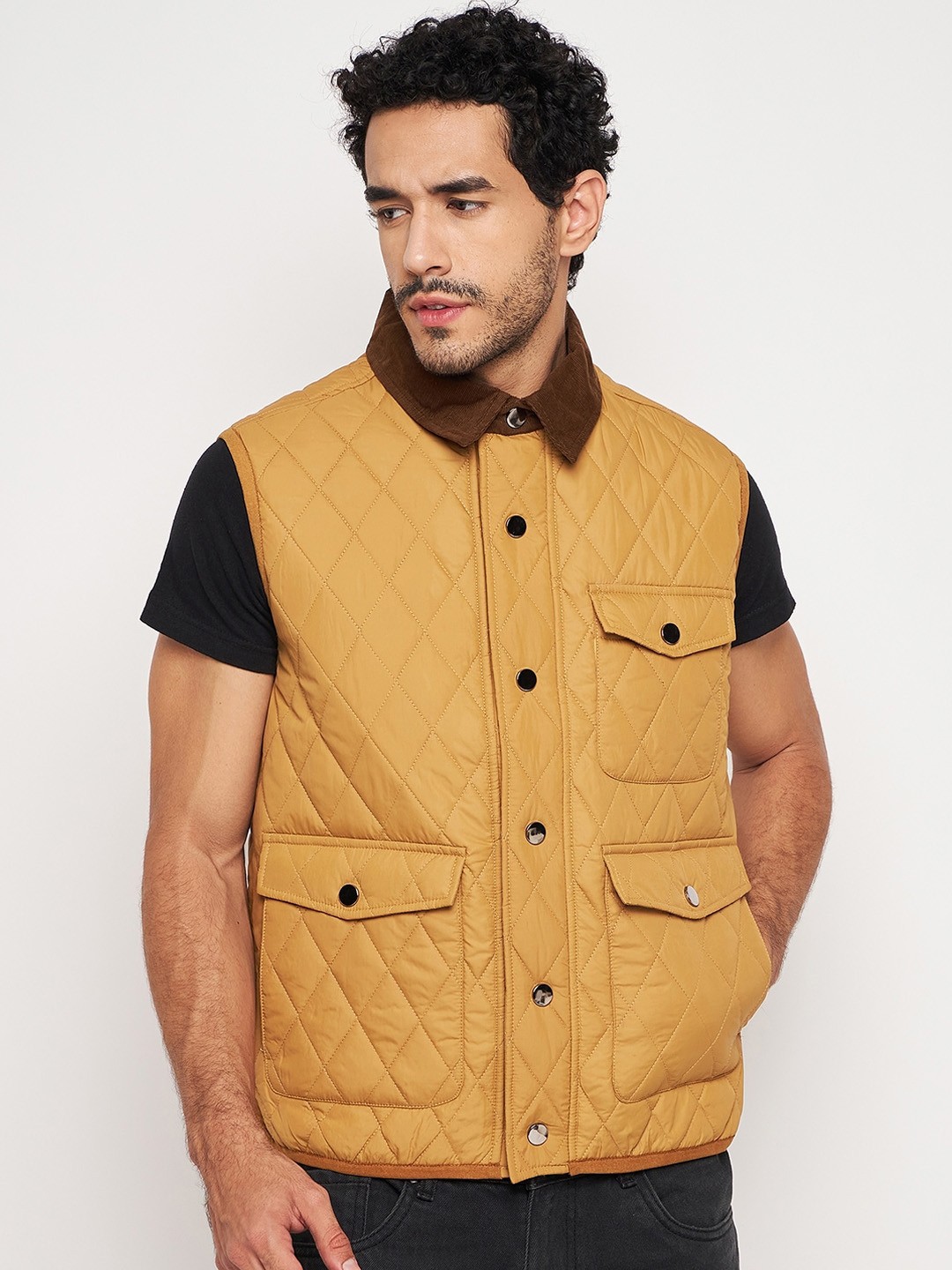 

Club York Lightweight Padded Jacket, Mustard