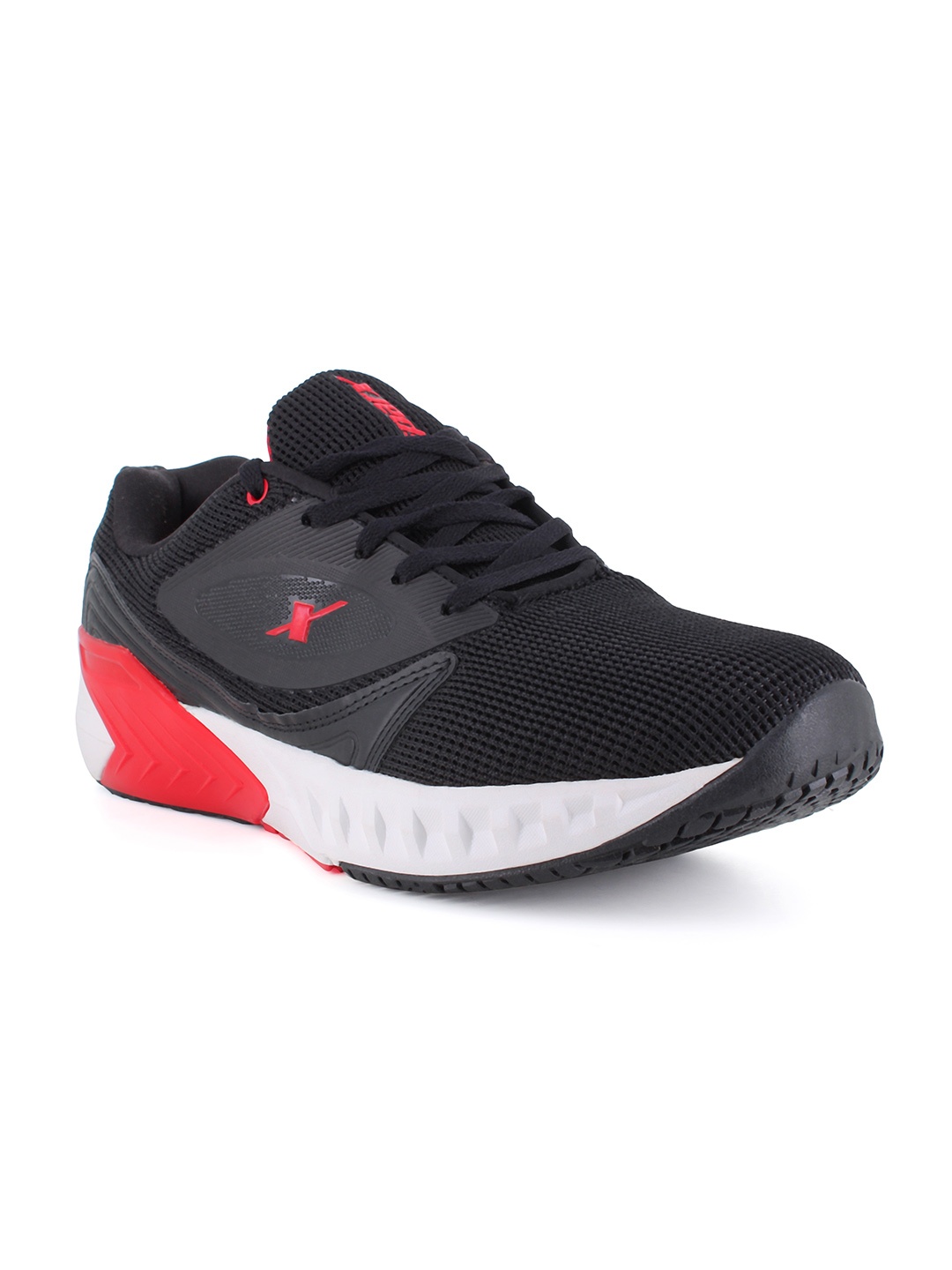 

Sparx Men Mesh Running Shoes, Black