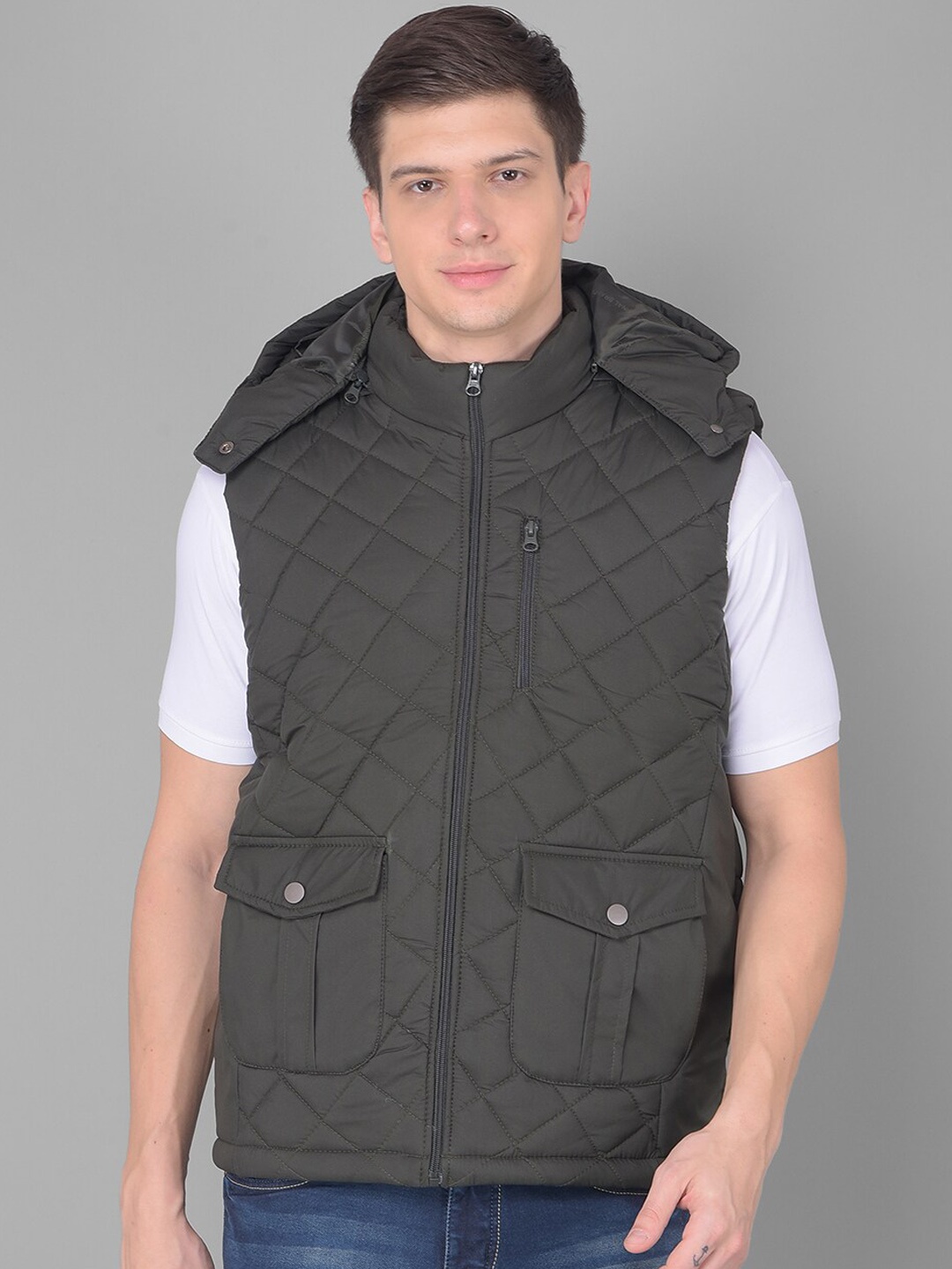 

COBB Hooded Lightweight Padded Jacket, Green