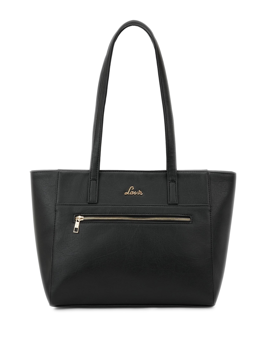 

Lavie Textured Structured Tote Bag, Black