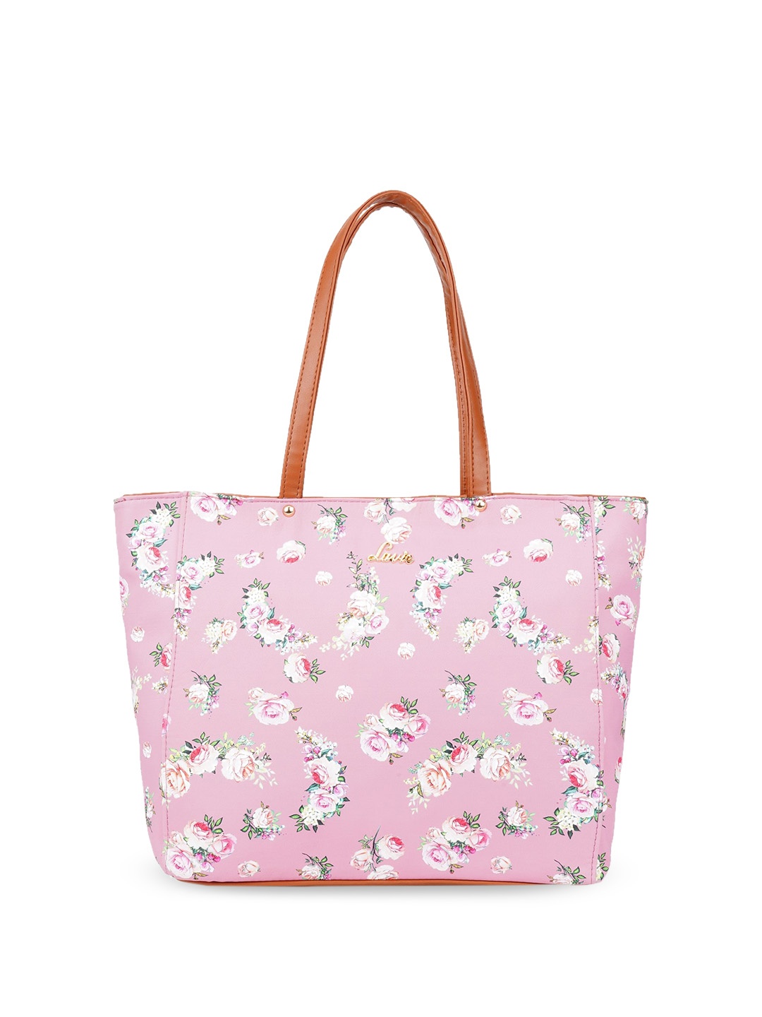 

Lavie Floral Printed Shopper Shoulder Bag, Pink