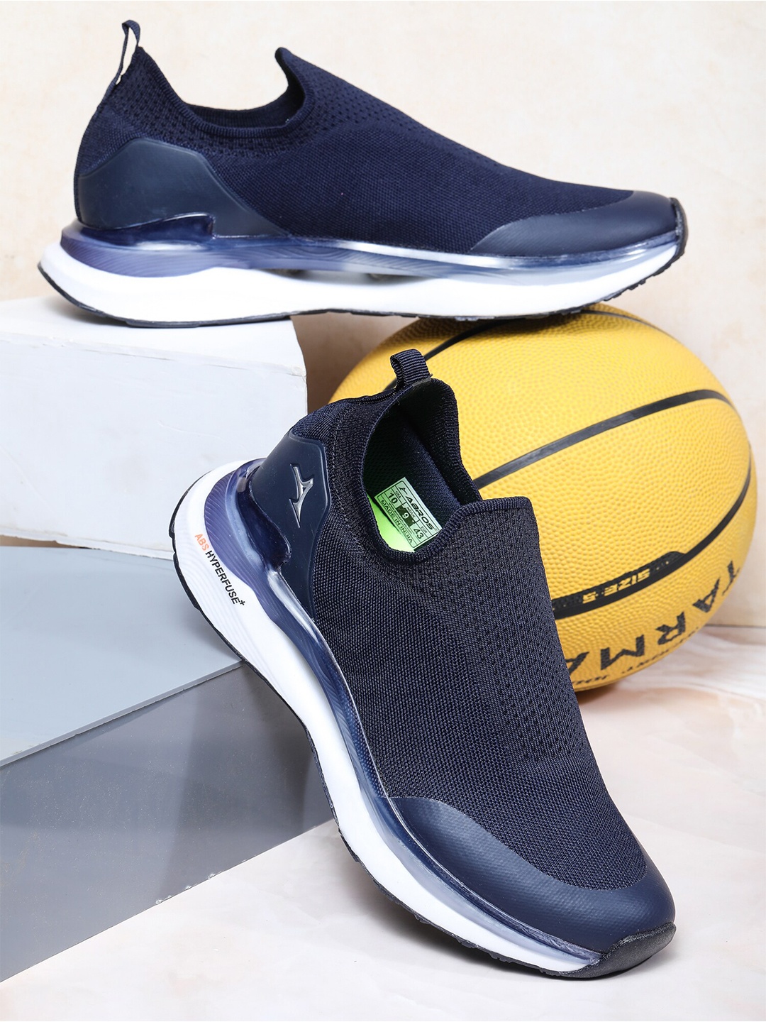 

ABROS Men Delite Hyperfuse Running Shoes, Navy blue