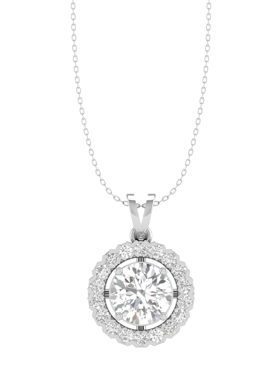 

ORIONZ Silver Plated Pendant With Chain