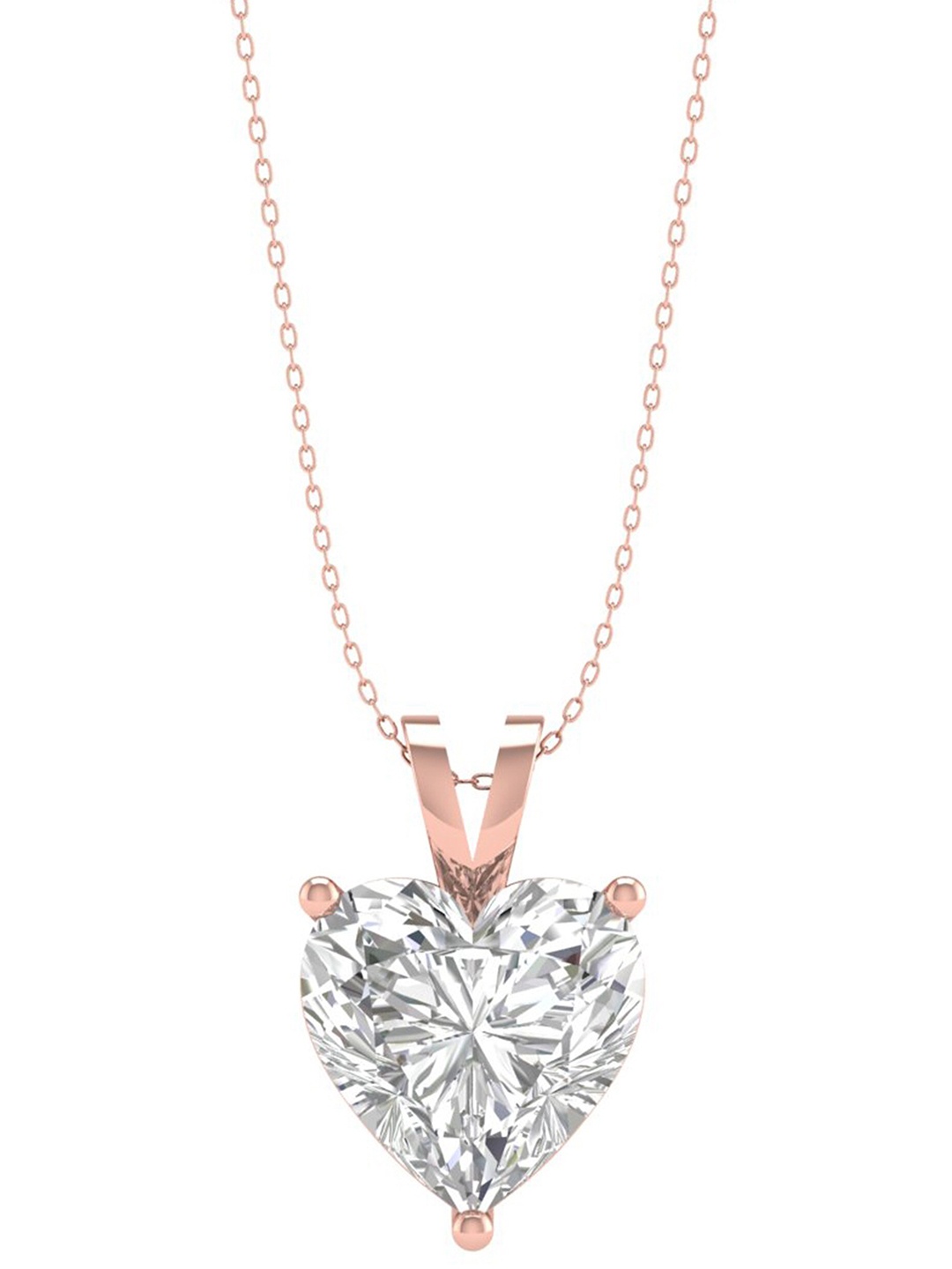 

ORIONZ Rose Gold Plated Pendant With Chain