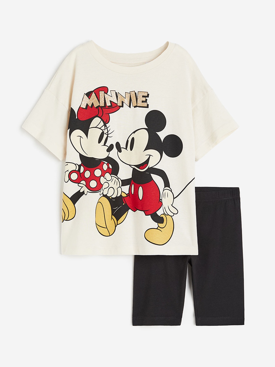 

H&M Girls 2-Piece Jersey Set, Black