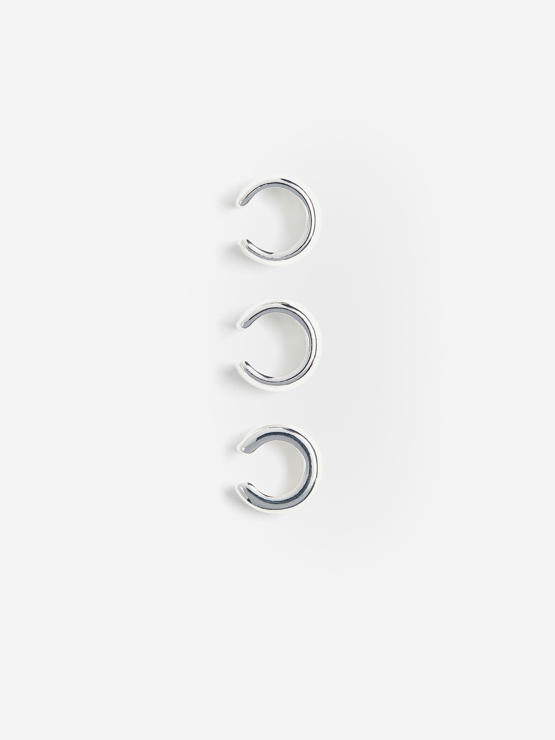 

H&M 3-Pack Ear Cuffs, Silver