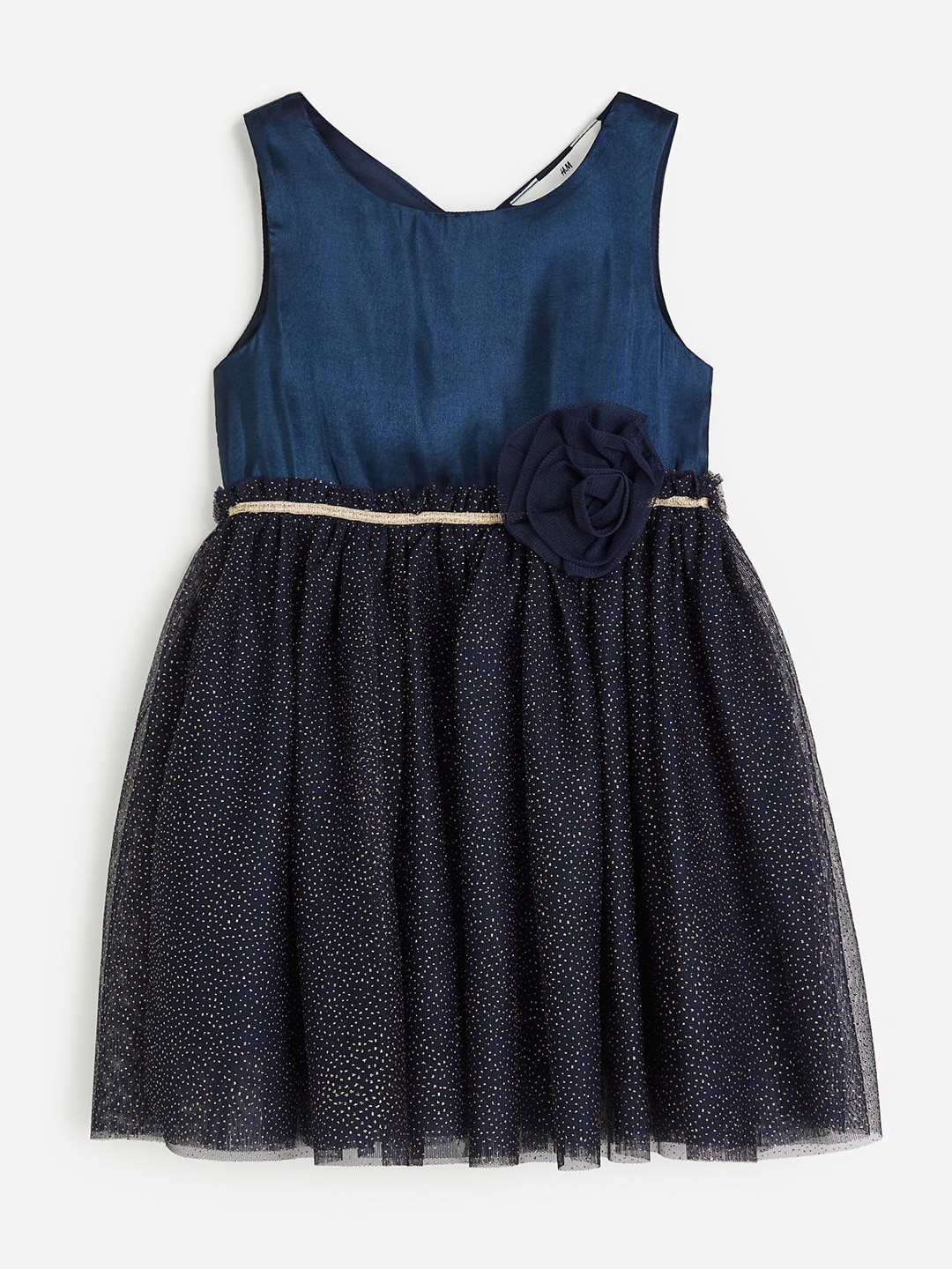 

H&M Girls Tulle-Skirt Dress, Blue