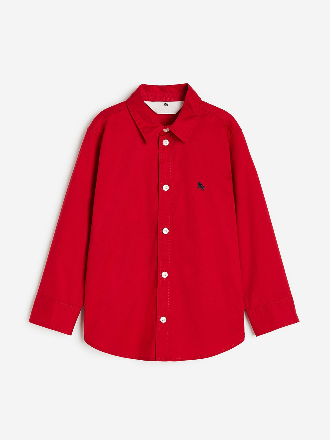 

H&M Boys Pure Cotton Shirt, Red