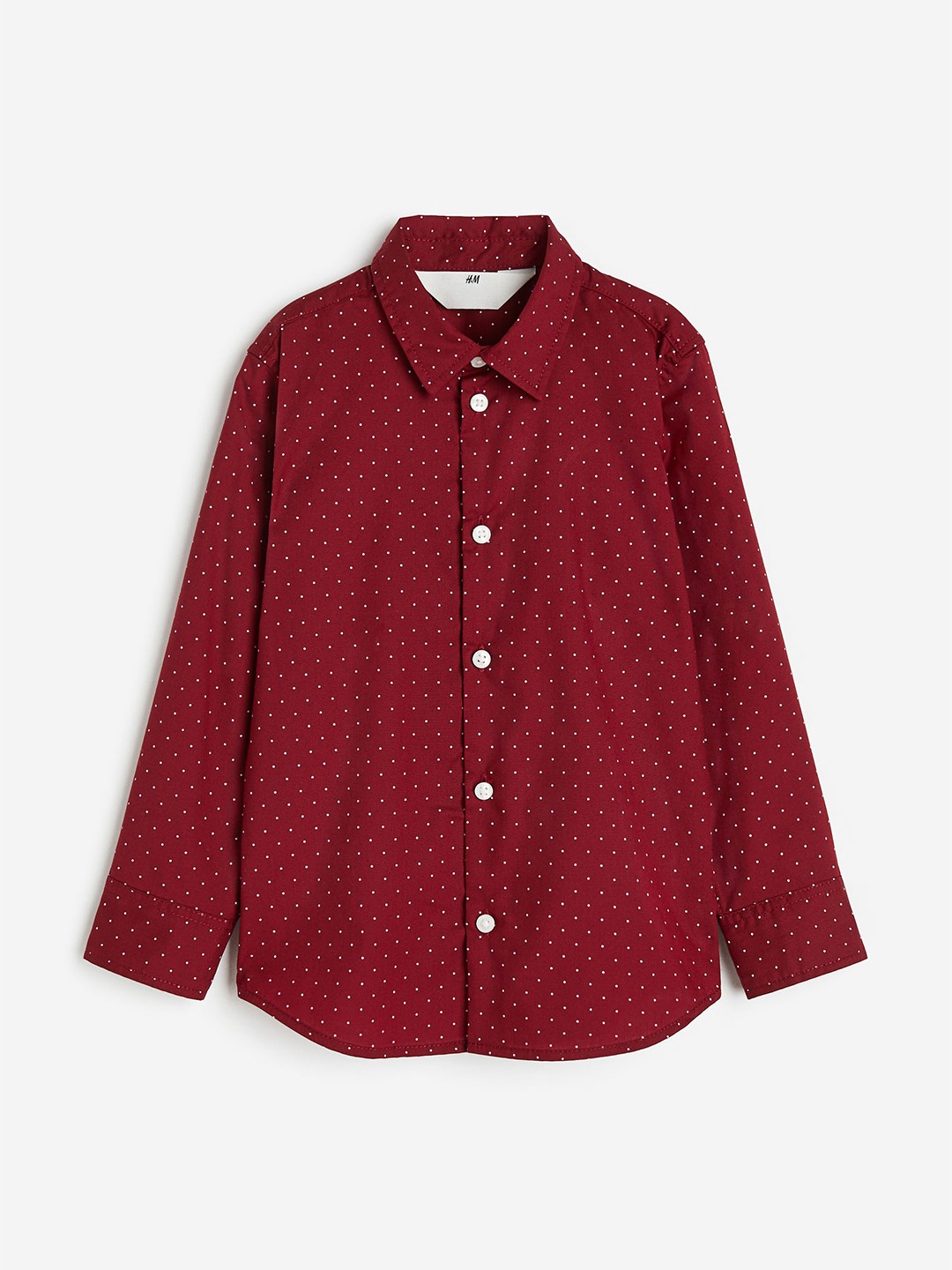 

H&M Boys Easy-Iron Shirt, Red