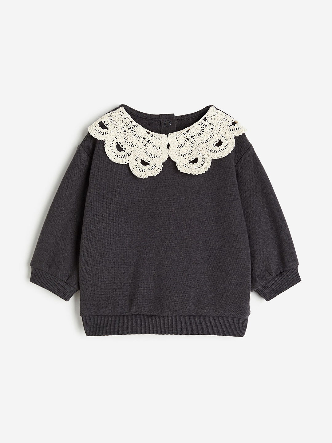 

H&M Girls Sweatshirt, Grey