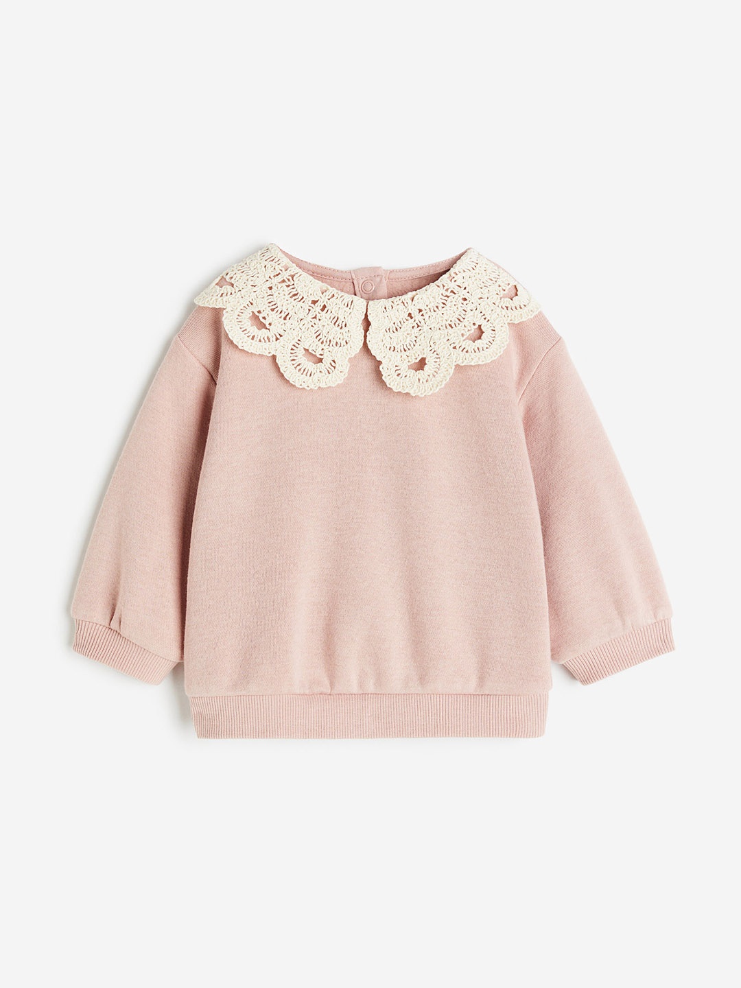 

H&M Girls Pullover Sweatshirt, Pink