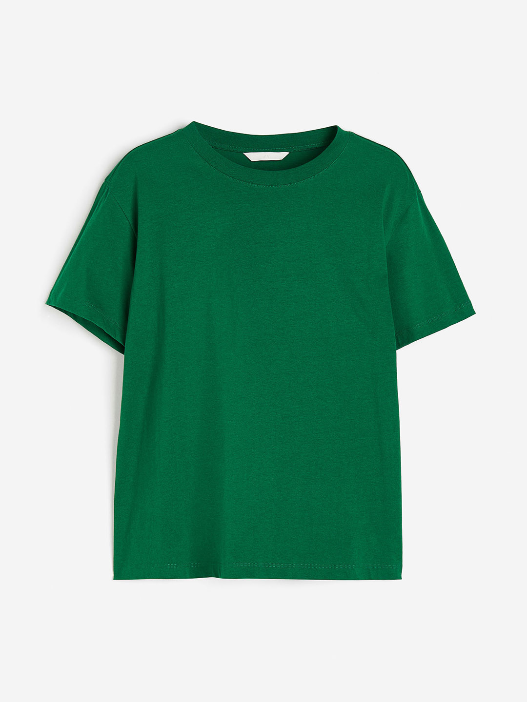 

H&M Women Cotton Tshirt, Green