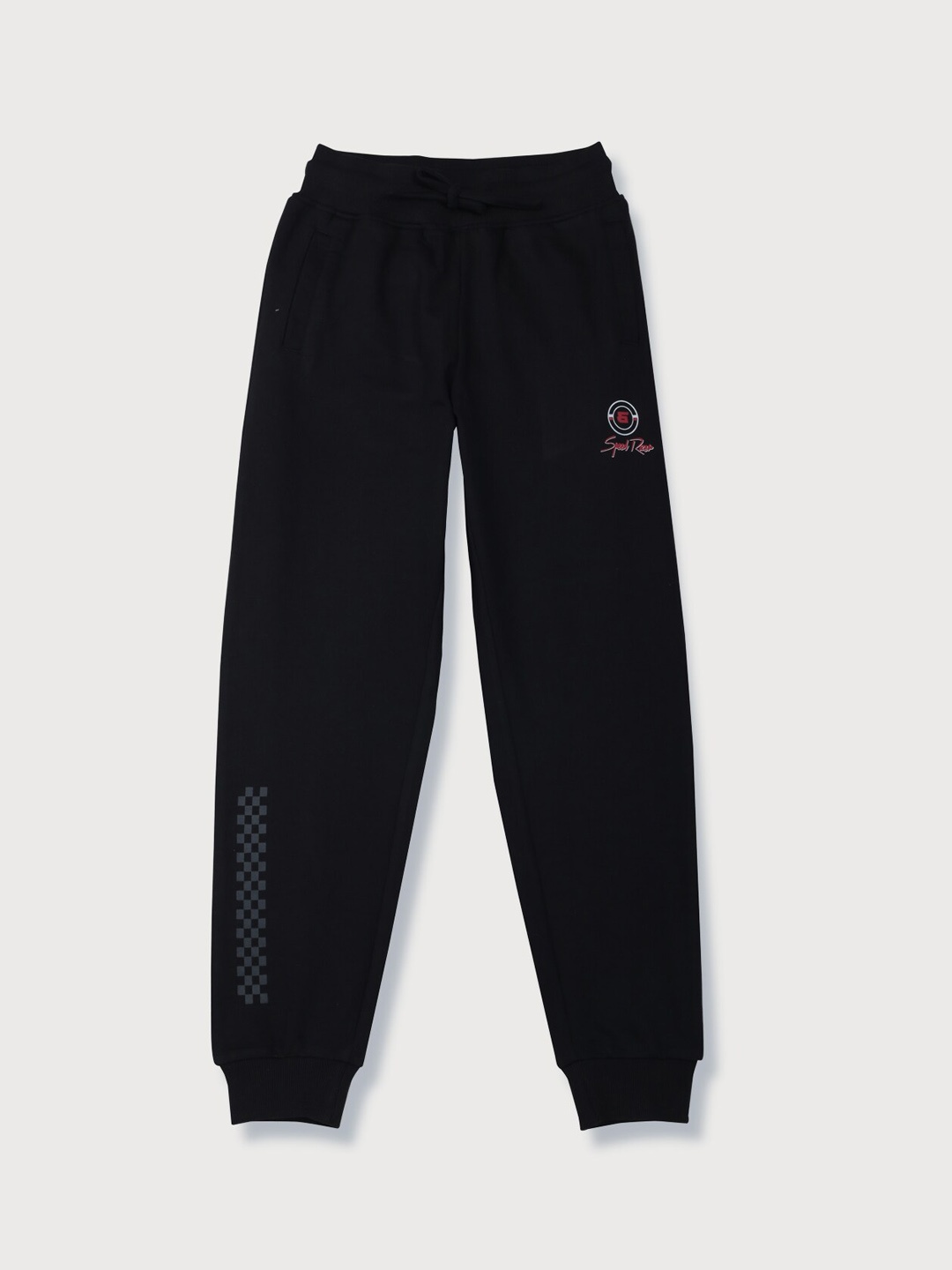 

Gini and Jony Boys Relaxed Fit Cotton Joggers, Black