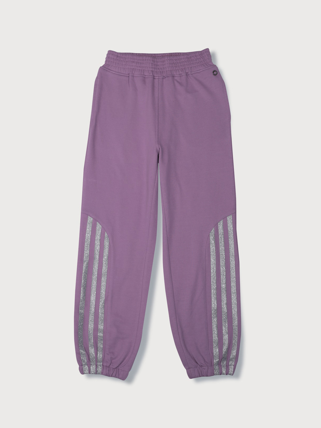 

Gini and Jony Girls Striped Relaxed-Fit Cotton Joggers, Purple