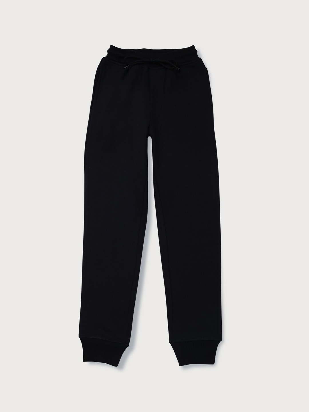 

Gini and Jony Boys Cotton Mid-Rise Relaxed-Fit Joggers, Black