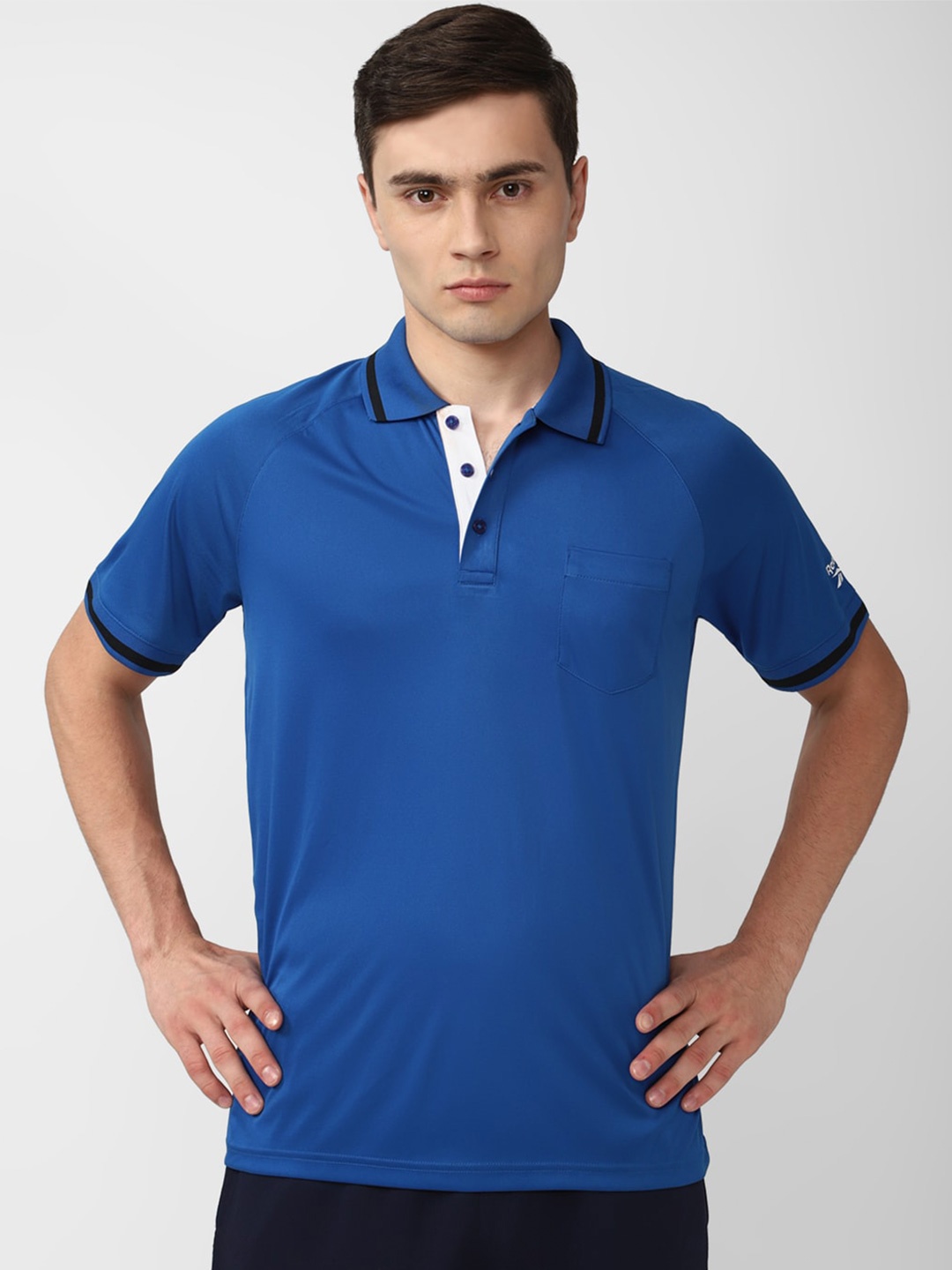 

Reebok Polo Neck Tshirt, Blue