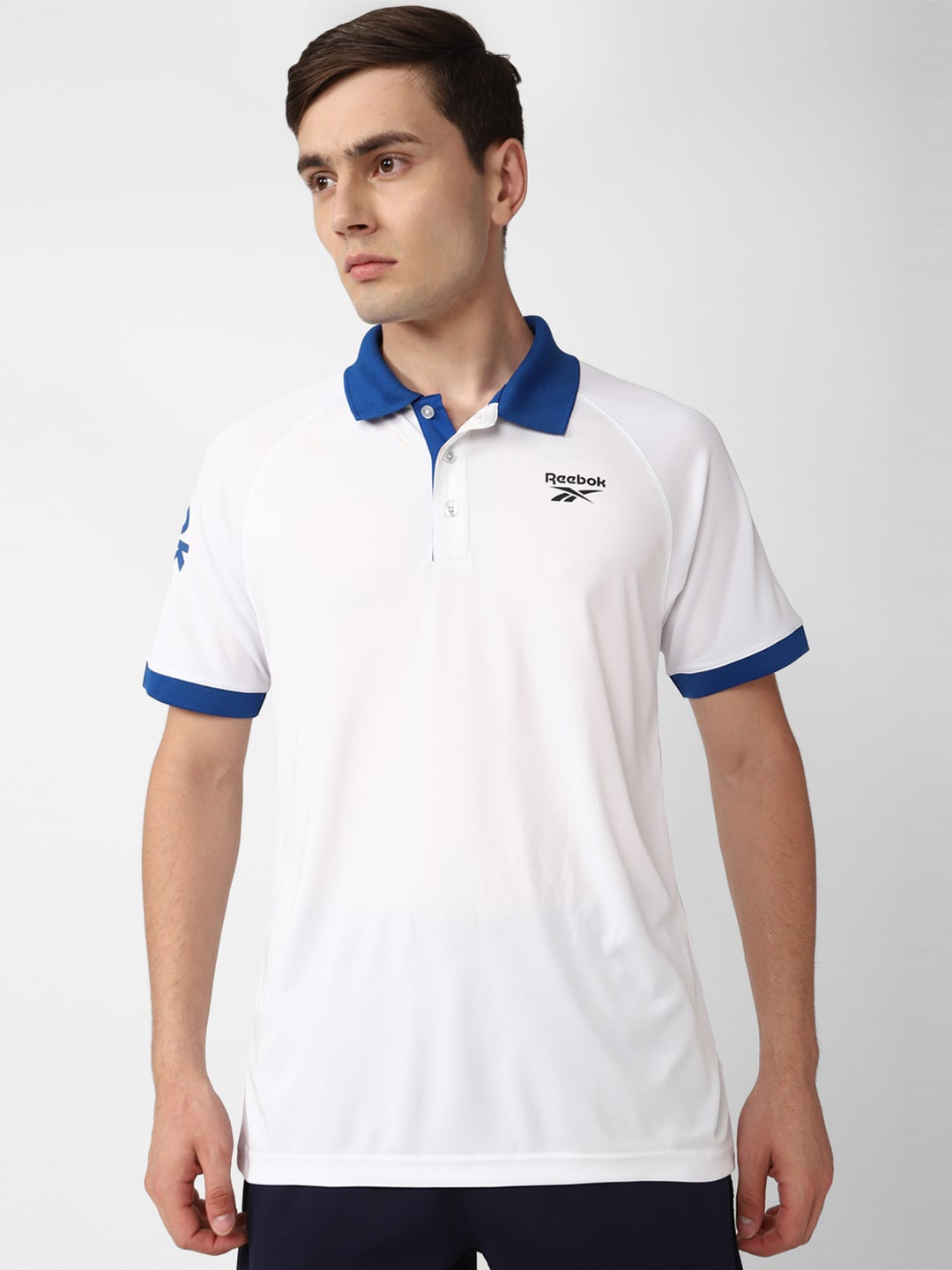 

Reebok Sp Polo Collar Tshirt, White