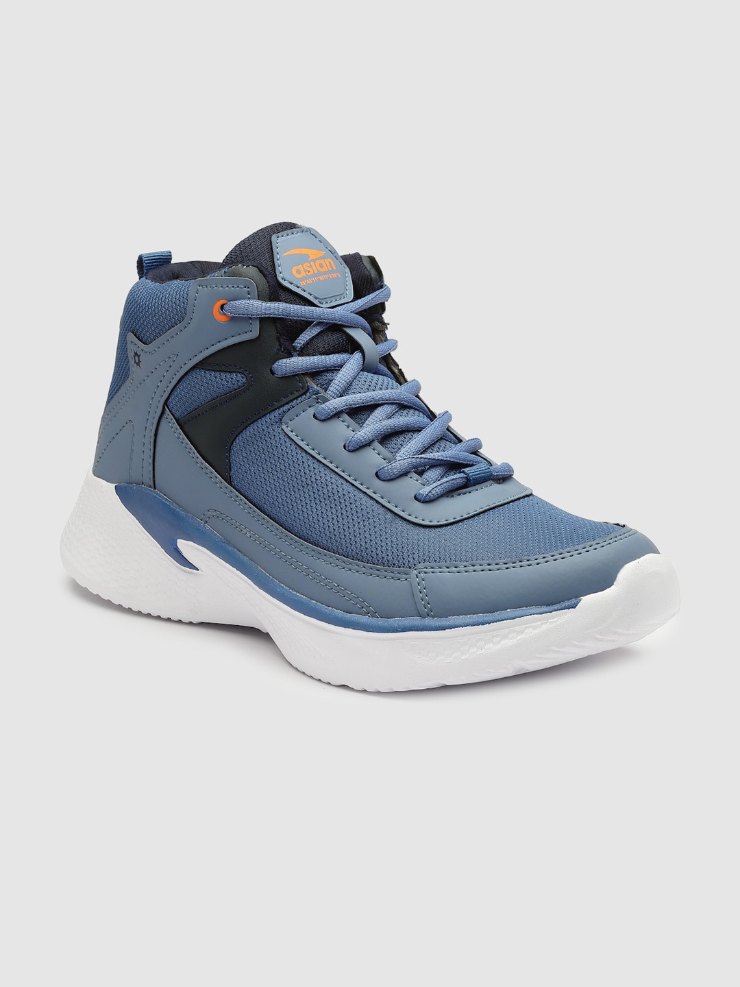 

ASIAN Men Unicorn-01 Lace-Up Running Shoes, Blue